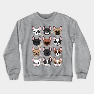 Seamless Frenchie Crewneck Sweatshirt